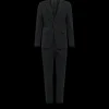 Suits*Prada Technical fabric single-breasted suit Black