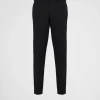 Trousers And Bermudas*Prada Techno stretch pants Black