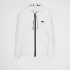 Jackets And Coats | Jogging Suits And Sweatshirts*Prada Terrycloth hoodie jacket White