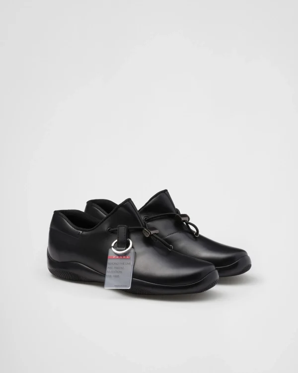 Sneakers | Men's Collection*Prada Toblach leather sneakers Black