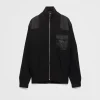 Knitwear*Prada Wool and cashmere cardigan Black