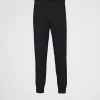 Trousers And Bermudas*Prada Wool and cashmere pants Black