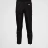 Knitwear*Prada Wool and Re-Nylon Gabardine trousers Black