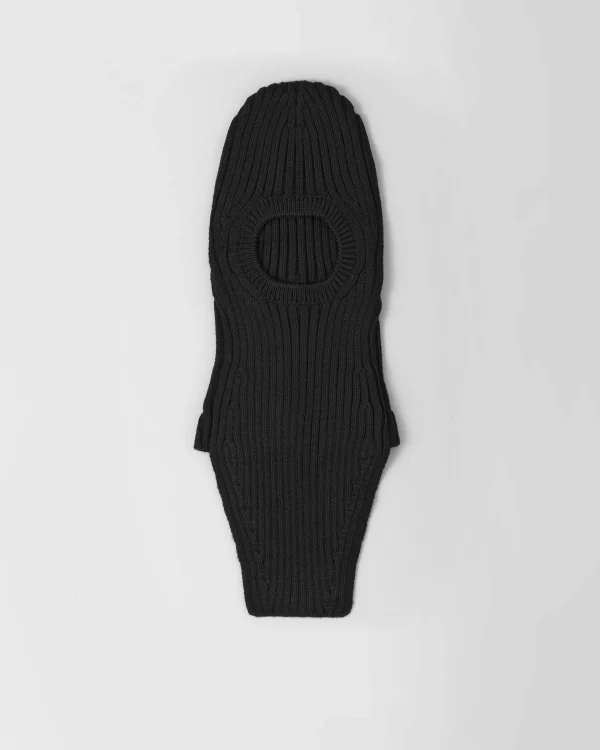 Men's Collection*Prada Wool balaclava Black