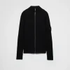 Knitwear*Prada Wool cardigan Black