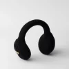 Hats And Gloves*Prada Wool earmuffs Black