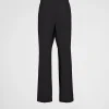 Trousers And Bermudas*Prada Wool pants Black