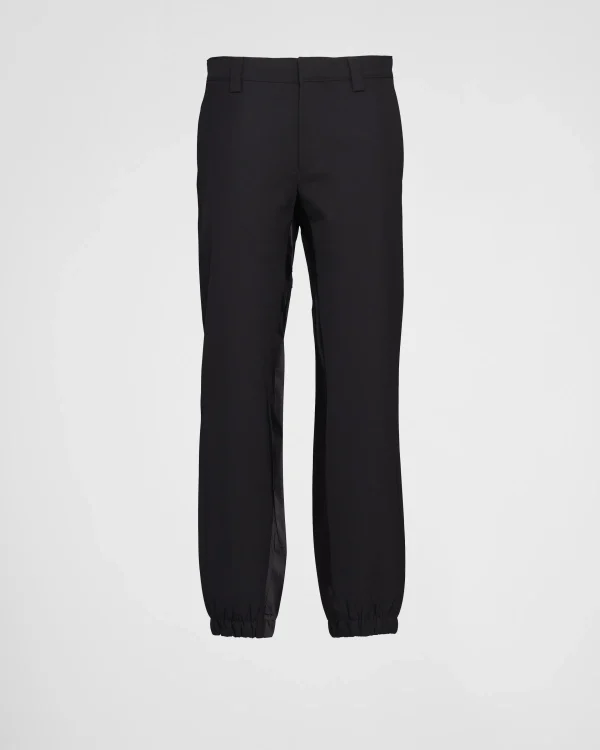 Trousers And Bermudas*Prada Wool pants Black