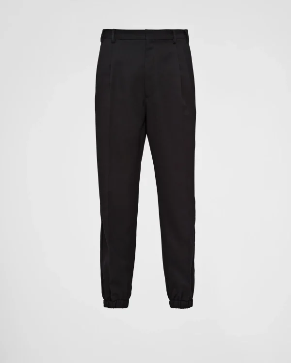 Trousers And Bermudas*Prada Wool pants Black