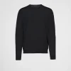 Knitwear*Prada Wool Sweater Black